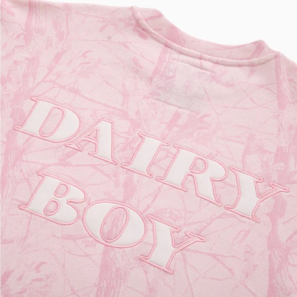 Dairy Boy Bubblegum Oversized Crewneck - Picture 3 of 8